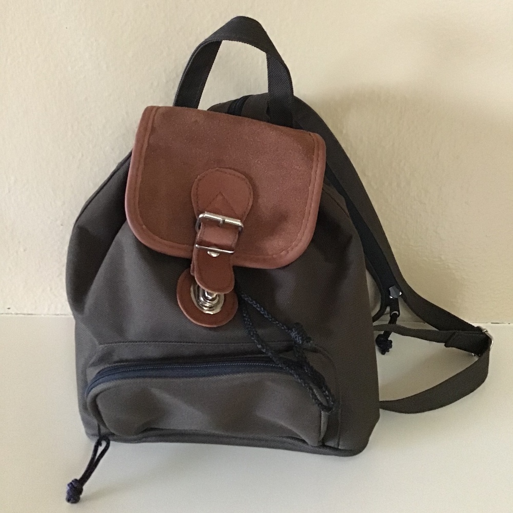 Canvas Mini Convertible Backpack
